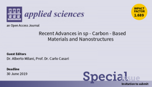Special Issue “Recent Advances in sp-Carbon-Based Materials and Nanostructures”