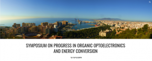 EspLORE @ Symposium on Progress in Organic Optoelectronics & Energy Conversion